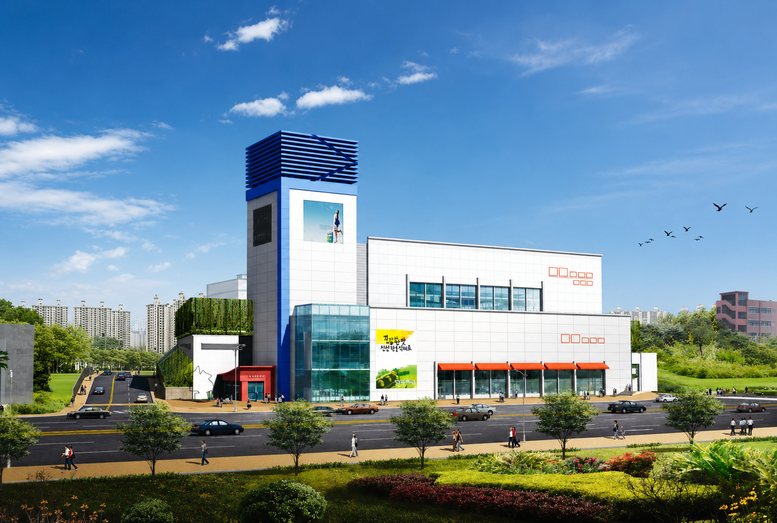 Sales facility in Maegok-dong, Gwangju