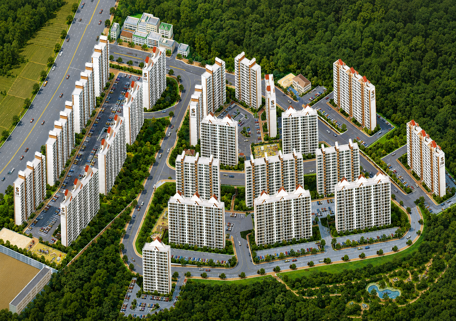 Ulsan Samjeong District Apartment Housing Development